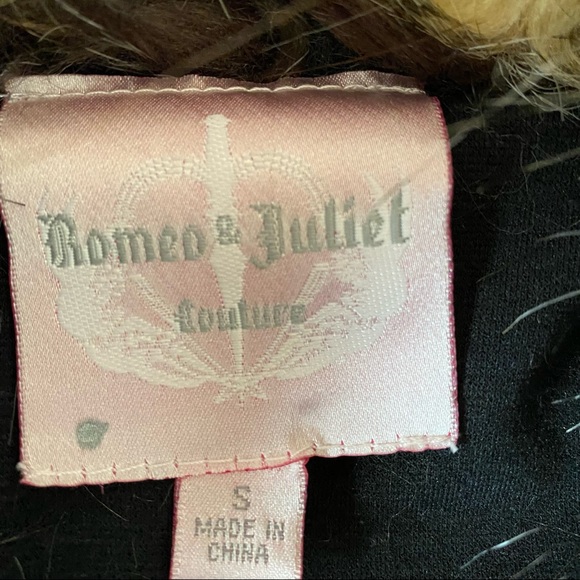 Romeo & Juliet Couture Faux Fur Jacket - Picture 4 of 10